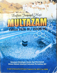 Image of Daftar Jamaah Haji Multazam