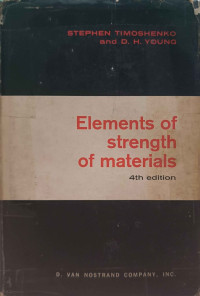 Image of Elements of Strength of Materials