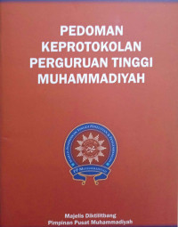 Image of Pedoman Keprotokolan Perguruan Tinggi Muhammadiyah