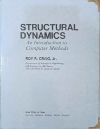 Image of Strucutral Dynamics An Introduction to Computer Methods