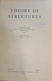 Image of Theory Of Structures